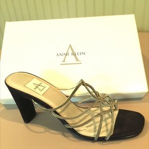 Anne Klein Silver Chain dressy heel